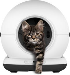 Zedar Selbstreinigende Katzentoilette K1200 XXL mit App-Steuerung und WiFi in Weiß – Bild 1 von 3