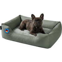 Produktbild von Zedelmaier Hundebett für Hunde und Katzen aus grauem Oxford-Gewebe wasserdicht und kratzfest