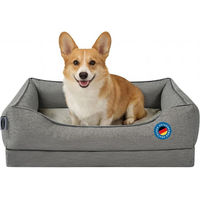 Produktbild von Zedelmaier Orthopädisches Hundebett für mittelgroße und große Hunde Grau