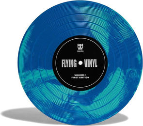 Produktbild von Zee.Dog Flying Frisbee aus Naturkautschuk Blau Standard