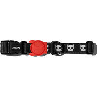 Produktbild von Zee.Dog Hundehalsband Skull Schwarz XS aus Polyester