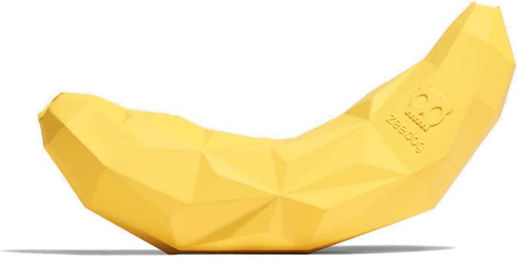 Produktbild von Zee.Dog Hundespielzeug Super Banana Kauspielzeug aus Naturkautschuk Gelb Standard