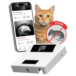 ZeroMOUSE 2.0 Intelligente Beute-Erkennung für Katzenklappen mit Haustier-Kamera in Weiß – Bild 1 von 5