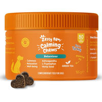 Produktbild von Zesty Paws Calming Chews Beruhigungs-Funktionssnack für Welpen mit Truthahn 50 Kautabletten