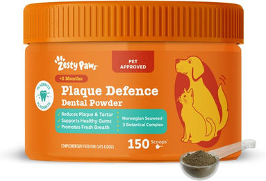 Zesty Paws Plaque Defence Zahnpflegepulver für Hunde 150 g – Bild 1 von 1