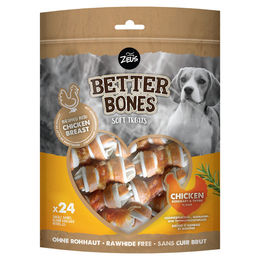 Produktbild von Zeus BetterBones Small Bones Kausnack für Hunde mit Huhn und Ente