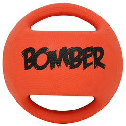 Zeus Bomber Hundespielball aus Gummi Orange Durchmesser 11,5 cm – Bild 1 von 1
