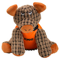 Produktbild von Zeus Bomber Special Forces Team Bull Plüschspielzeug für Hunde in Orange 23 cm
