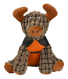 Produktbild von Zeus Bomber Special Forces Team Hundespielzeug Bull Plüsch 15cm Braun - 15 cm