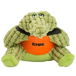 Produktbild von Zeus Bomber Special Forces Team Hundespielzeug Kroko Plüsch Grün 15cm - 15 cm