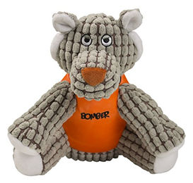 Produktbild von Zeus Bomber Special Forces Team Hundespielzeug Tiger aus Plüsch Grau 23cm - 23 cm