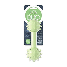 Produktbild von Zeus Duo Kauspielzeug aus Gummi in Grün - 1 Stk.