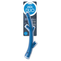 Zeus Duo Kauspielzeug Stick mit Baconduft aus TPR Blau – Bild 1 von 8