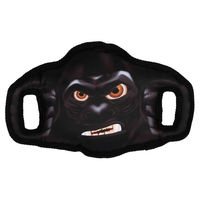 Produktbild von Zeus Growler Gorilla Quietschspielzeug aus Nylon in Schwarz