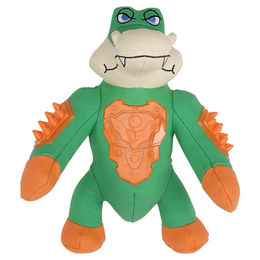 Zeus Hundespielzeug Studs Kroko Quietschspielzeug aus TPR Grün 23 cm – Bild 1 von 1