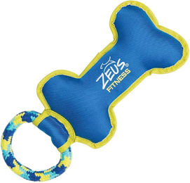 Produktbild von Zeus K9 Fitness Tough Nylon Tug Hundespielzeug Blau für erwachsene Hunde