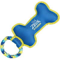 Produktbild von Zeus K9 Fitness Tough Nylon Tug Hundespielzeug Blau für erwachsene Hunde
