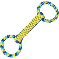 Produktbild von Zeus K9 XL Hundeball mit Seil aus Nylon Ballistic Tugger für erwachsene Hunde