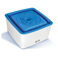 Produktbild von Zeus Mini Trinkbrunnen aus Kunststoff Blau 1,5 l