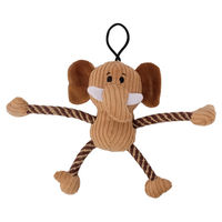 Produktbild von Zeus Mojo Naturals Rope Kumpel Hundespielzeug Seil für Welpen Braun - 1 Stk.