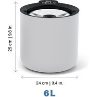 Produktbild von Zeus Oasis Plus Smart Trinkbrunnen mit WiFi 6 Liter