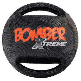Zeus Xtreme Bomber Hundeball aus Gummi in Schwarz – Bild 1 von 1