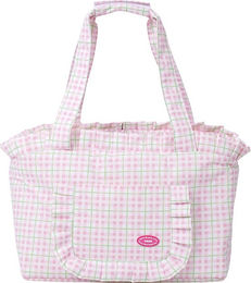 zeze Haustier Transporttasche Kariert Rosa mit Schaumstoff – Bild 1 von 1