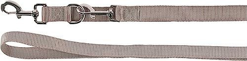 Produktbild von ZIGGI Schleppleine Trainingsleine aus Nylon Greige 200cm 25mm - 200 cm