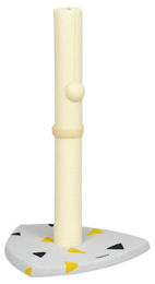 Zimtky Kratzsäule für Katzen mit Kratzball 62cm Hellgrau-Beige – Bild 1 von 1