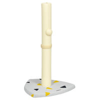 Produktbild von Zimtky Kratzsäule für Katzen mit Kratzball 62cm Hellgrau-Beige