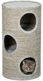 Zimtky Kratztonne für Katzen mit 3 Ebenen und Sisalseil 38 cm – Bild 1 von 1