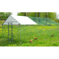 Produktbild von ZIPPER Heimtiergehege Laufstall aus Metall in Grün 300 x 250 cm
