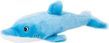 ZippyPaws Jigglerz Plüschspielzeug Delfin Blau 50 x 10 cm – Bild 1 von 1