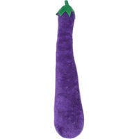 Produktbild von ZippyPaws Jigglerz Veggies Aubergine Lila Plüschspielzeug für Hunde