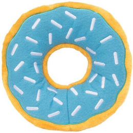 ZippyPaws Jumbo Donutz Plüschspielzeug Blueberry für Hunde – Bild 1 von 2