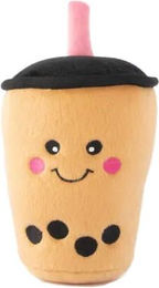 ZippyPaws NomNomz Boba Milk Tea Quietschspielzeug aus Plüsch für Hunde – Bild 1 von 6