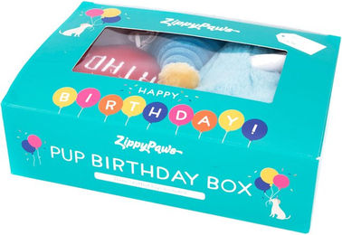 ZippyPaws Pup Birthday Box Blau für Welpen – Bild 1 von 2