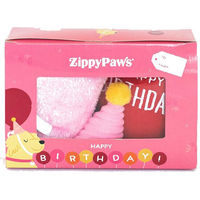 Produktbild von ZippyPaws Pup Birthday Box Rosa für Welpen
