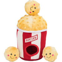 Produktbild von ZippyPaws Zippy Burrow Popcorn-Eimer Intelligenzspielzeug aus Plüsch für Hunde