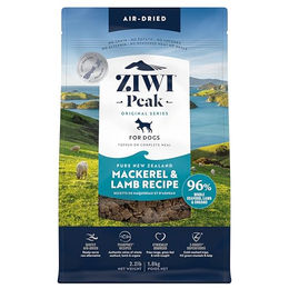 ZIWI Peak Air-Dried Hundefutter Makrele und Lamm in Würfeln getreidefrei mit hohem Fleischanteil 1 kg – Bild 1 von 8