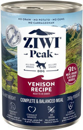 Produktbild von Ziwi Peak Hundefutter Hirsch Pastete getreidefrei mit hohem Fleischanteil 390 g - 12 x 390 g