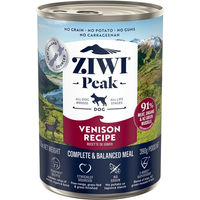 Produktbild von Ziwi Peak Hundefutter Hirsch Pastete getreidefrei mit hohem Fleischanteil 390 g - 12 x 390 g