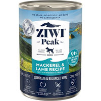 Produktbild von Ziwi Peak Hundefutter Makrele und Lamm Dose 12 x 390 g - 390 g