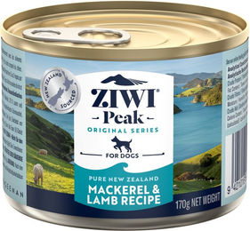 ZIWI Peak Hundefutter Makrele und Lamm Nassfutter Getreidefrei mit hohem Fleischanteil 12 x 170 g - 170 g – Bild 1 von 5