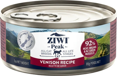 ZIWI PEAK Katzenfutter Adult Wild Hirsch Stückchen in Sauce getreidefrei und hypoallergen 85 g - 12 x 85 g – Bild 1 von 1