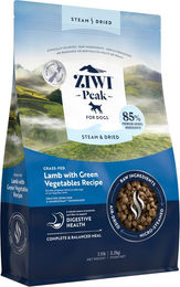 ZIWI Peak Steam & Dried Hundefutter Lamm mit hohem Fleischanteil, getreidefrei und sensitive, Adult, 3,2 kg - 3,2 kg – Bild 1 von 10