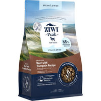 Produktbild von Ziwi Peak Steam & Dried Hundefutter Rind Adult Getreidefrei mit hohem Fleischanteil 800 g - 800 g
