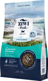 Ziwi Peak Steam & Dried Katzenfutter Fisch und Huhn getreidefrei mit hohem Fleischanteil 800 g - 800 g – Bild 1 von 5