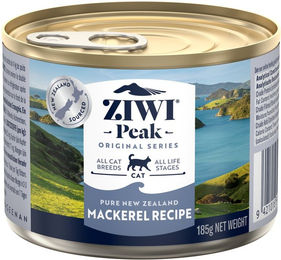 Produktbild von ZIWIPEAK Katzen Nassfutter Makrele Stückchen in Sauce 185 g
