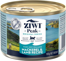 Produktbild von ZIWIPEAK Katzen Nassfutter Makrele und Lamm Getreidefrei 185 g